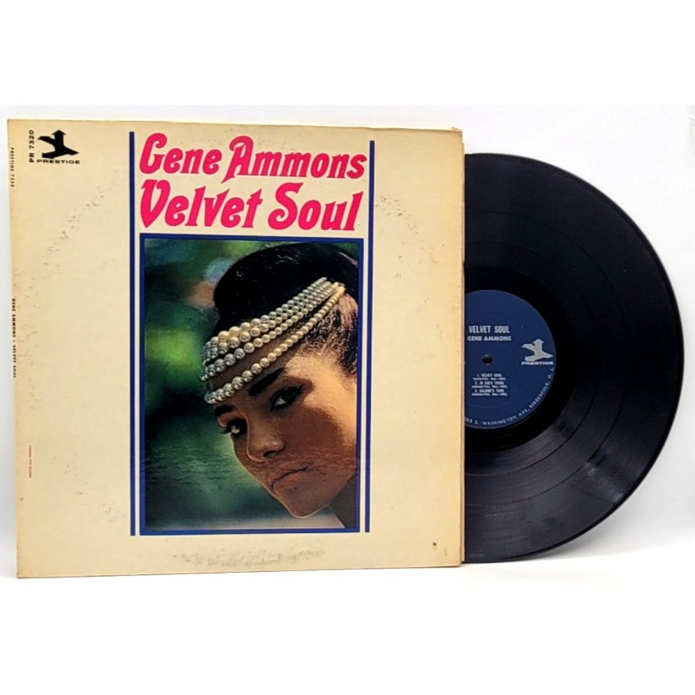 GENE AMMONS - VELVET SOUL‎ - JAZZ LP PRESTIEGE PR 7320 VAN GELDER ETCHED